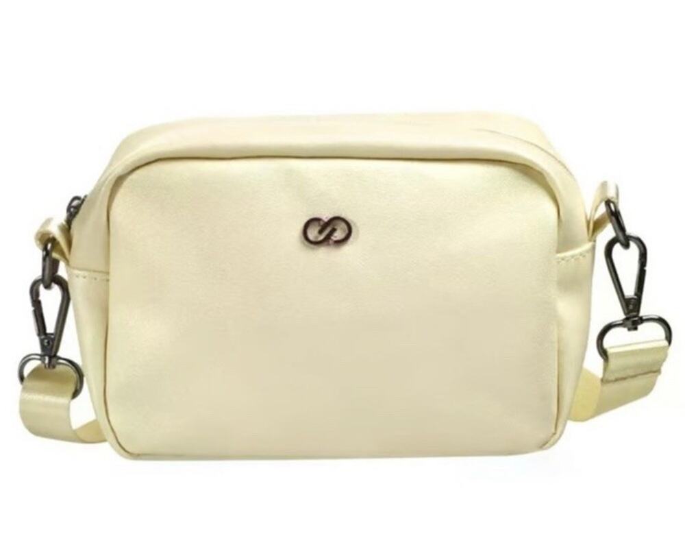 Calia By Carrie Underwood Belt Bag Crossbody Fanny Pack Pale Yellow New